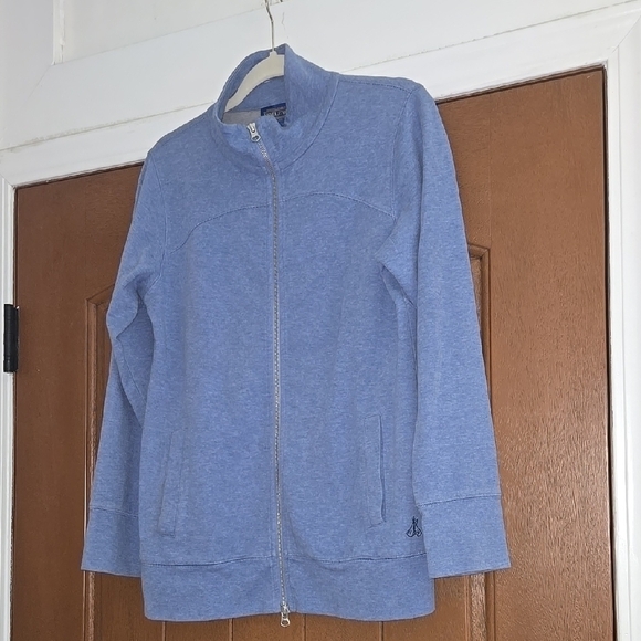 Pendleton Full Zip Sweater Blue Size Medium - Picture 2 of 5